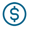 Dollar sign icon.