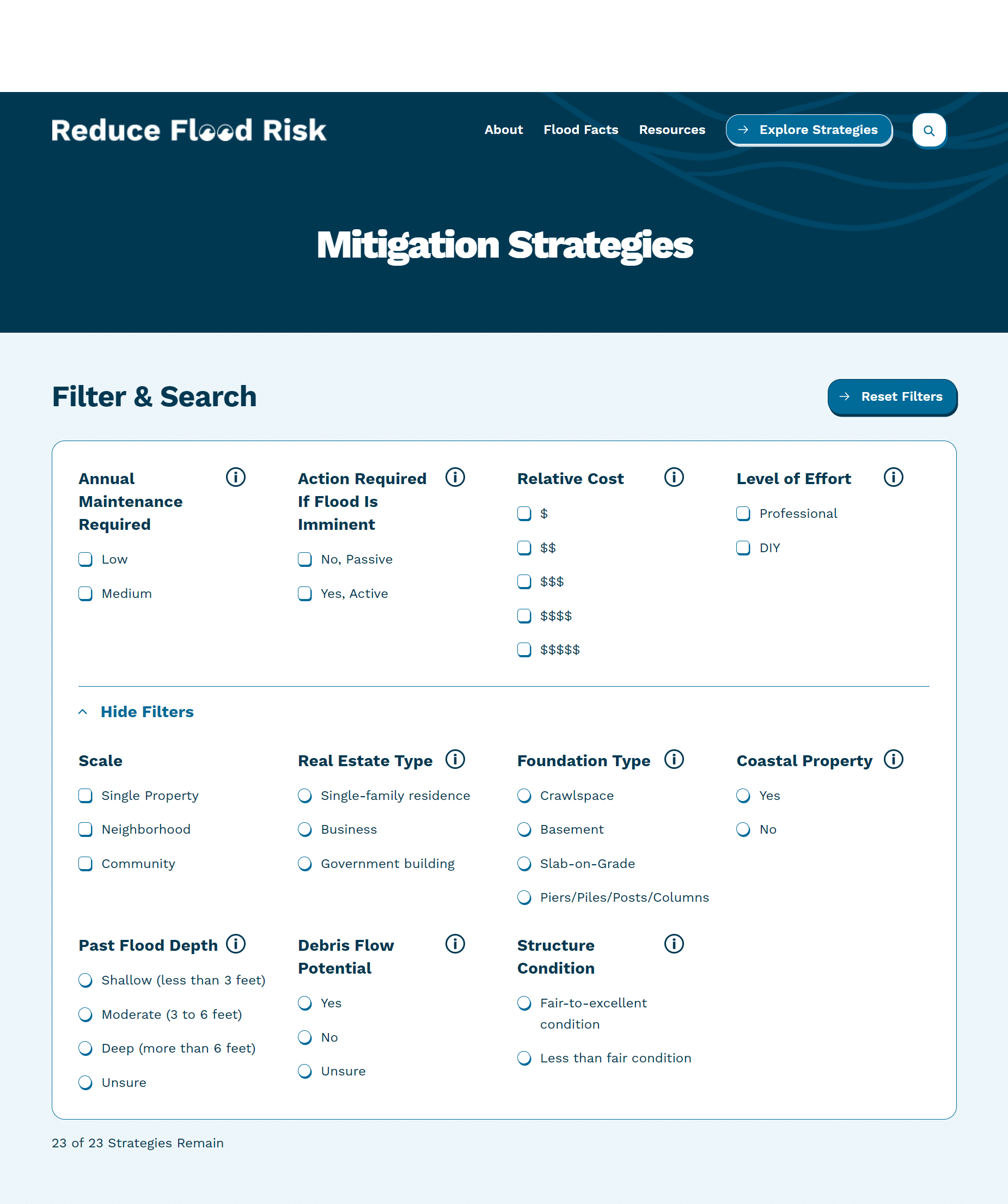Reduce Flood Risk Mitigation Strategies image