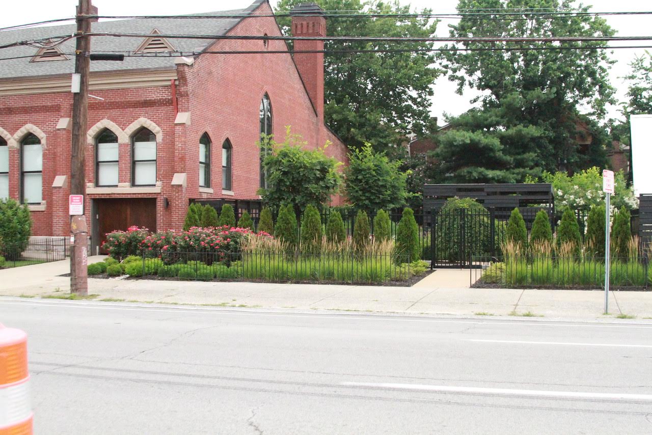 Rain garden. Image courtesy of Louisville MSD.
